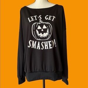 Roshop Let’s get Smashed new with tag size XL soft sweatshirt